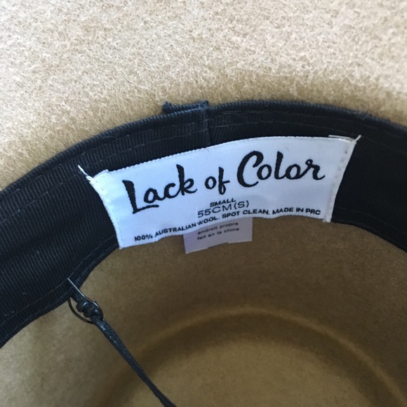 Lack of Color - Teak Rancher Fedora Hat Small 55cm - Picture 9 of 10